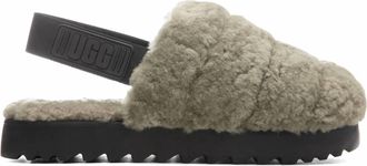 UGG Womens Super Fluff Slipper In Burnt Olive