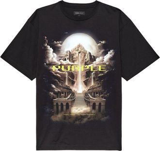 Purple T-shirt Sky High - Nero