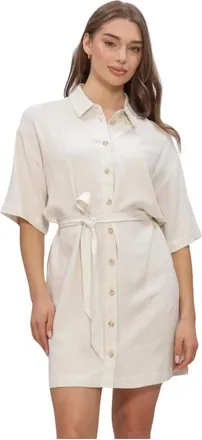 Object Object, Dames, Jurken, Beige, Maat: XL