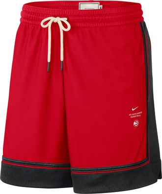 Nike Mens Atlanta Hawks Standard Issue 6 Basketball Shorts in Red | IQ1668-657