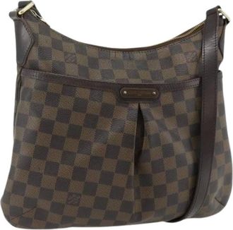 Louis Vuitton Pre-owned Cross Body Bags, female, Brown, Size: ONE SIZE Pre-owned Damier Ebene Canvas Shoulder Bag
