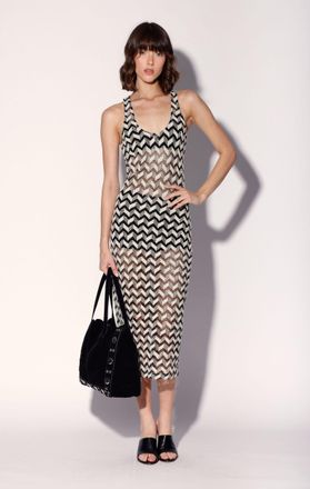 Walter Baker Naveah Dress, Chevron Crochet