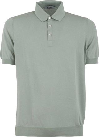 Gran Sasso Tre Bottoni Polo - Heren - Polos - Groen - 3XL - Katoen - Tops