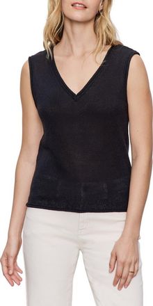 Sanctuary Stripe Sweater Tank in Black at Nordstrom, Size X-Small