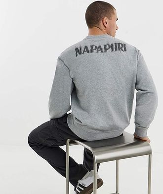 Napapijri Umbra Sweatshirt - Light Grey