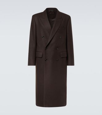 Tom Ford Double-breasted cashmere coat