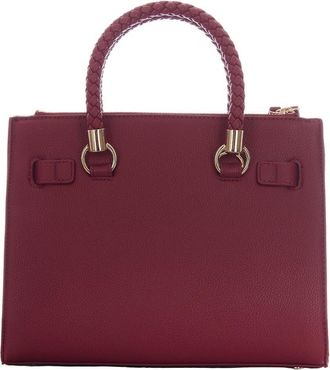 Liu Jo Womens Satchel Bag S Brick Red Polyurethane Handbags Hand