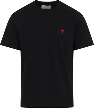 Ami Ami De Coeur T-shirt - Heren - T-shirts - Zwart - XL - Katoen - Tops
