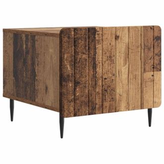 vidaXL Mesa De Caf&eacute; Con Caj&oacute;n Madera Envejecida 49 X 50 X 42 Cm Vidaxl