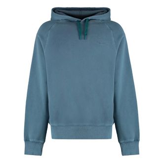 Paul Smith Hoodies, male, Blue, Size: XL Cotton hoodie