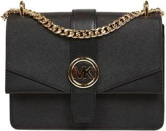 Michael Kors Bolso bandolera peque&ntilde;o Greenwich de piel Saffiano - Bags - Mujer - Negro - ONE SIZE