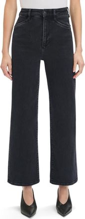 Favorite Daughter The Mischa Super High Waist Wide Leg Jeans in Tupelo at Nordstrom, Size 23