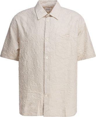 Norse Projects Ole Fil Coupe Ss Shirts Beige-Uomo