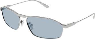 Balenciaga Sunglasses, male, Gray, Size: 63 MM Sunglasses