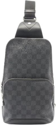 Louis Vuitton Pre-owned Avenue Damier Graphite Waist Bag - - Pre-owned - Uomo - Grigio - ONE SIZE