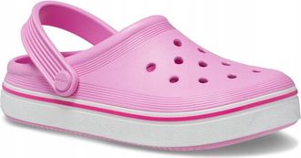 OEM Crocs Crocband Clean Of Court Clog Ni&ntilde;os 208477 C12eu 2930 Taffy Pink