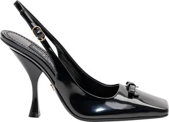 Dolce & Gabbana Calfskin Slingback - Dames - Pumps - Zwart - 36 EU - Leer - Schoenen