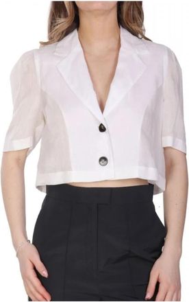 Marella Shirts - Dames - Overhemden - Wit - M - Overhemden