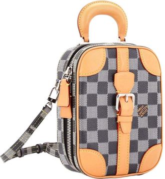 Louis Vuitton Black Colored Damier Valisette Verticale Bag Limited Edition (Authentic Pre-Loved)
