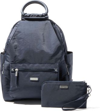 Baggallini All Day Backpack with RFID phone wristlet