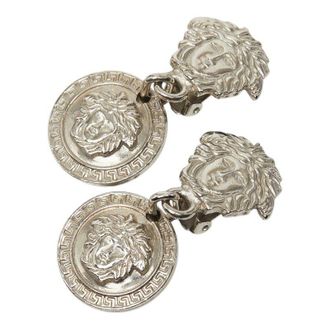 Versace Medusa Logo Metal Earrings
