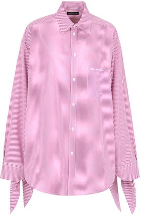 Balenciaga Camicia Con Polsini Annodati-Donna