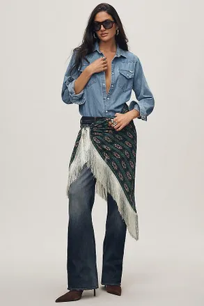 Anna Sui Fringe Wrap