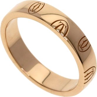 Cartier Happy Birthday Pink Gold (18K) Band Ring (Pre-Owned)