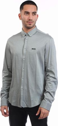 HUGO BOSS Mens B Motion L Shirt - Green - Size: 38/Regular