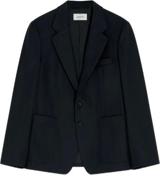 Christophe Lemaire Blazer sartoriale in lana - Nero