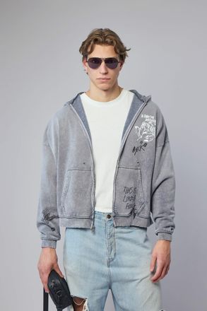 Paly Hollywood Carrying The Message Zip Hoodie