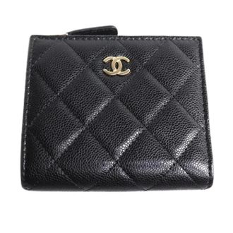 Chanel Pre-owned Wallets, female, Black, Size: ONE SIZE Pre-owned Matelasse Small Wallet