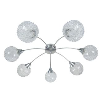 Tosel L&aacute;mpara de techo 68cm cristal claro