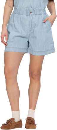 Notre-V Dames, Korte broeken, Blauw, Maat: XS Denim