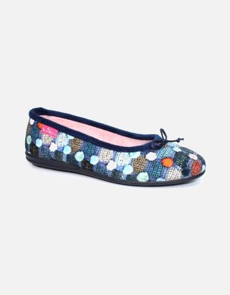 Lunar Womens Magic Womens Slippers - Navy - Size: 7