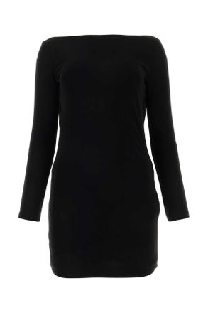 Dsquared2 Black Viscose Mini Dress