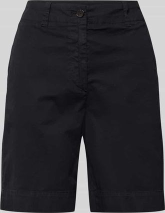 Marc O'Polo Regular Fit Chinoshorts aus Baumwoll-Mix in Marine, Gr&ouml;&szlig;e 34