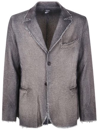 Avant Toi Herringbone Rever Jacket With Shadow