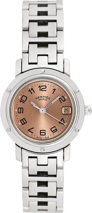 Herm&egrave;s Womens Clipper Watch, Circa 2000s (Authentic Pre-Loved)