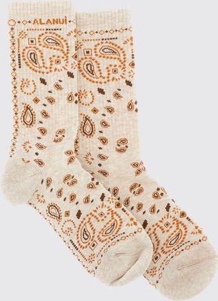 Alanui Calze in misto cotone con motivo paisley jacquard