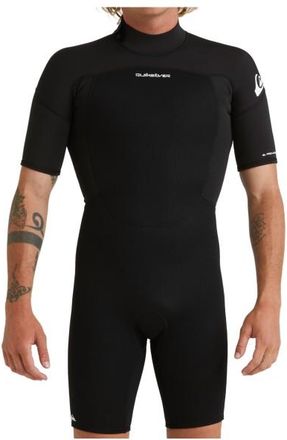 Quiksilver Prologue 2/2 S/S Springsuit Back Zip Neoprenanzug f&uuml;r Herren | schwarz