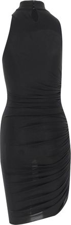 Jacquemus Asymmetric Hem Black Dress