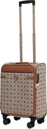 Guess Co Neda 4G monogram luggage bag - women - Polyester - One Size - Neutrals