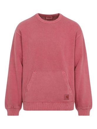 Carhartt Work in Progress Torion pocket logo-patch sweatshirt - Roze