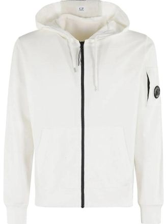 パーカー・フーディ C.P. Company Sweatshirt Hooded In Brushed Emerized Diago C.P. Company C. P. Company Sweatshirts Sweat Hooded In