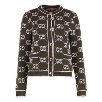 Gucci Truien & Vesten, Dames, Groen, S, Truien