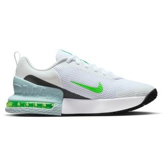 Nike Mens Air Max Alpha Trainer 6 - Training Shoes White/Green Strike/Glacier Blue Size 10.0