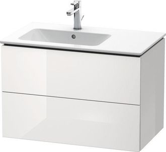 Duravit Duravit - L-cube Mueble De Pared 82,0 X 48,1 Cm, 2 Cajones, Para Me