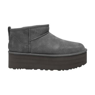 UGG Winter Boots, female, Black, 8 UK, Classic Ultra Mini Platform Boot