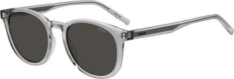 HUGO BOSS HG 1357/S Kb 7(Ir) Zonnebril - Heren - Zonnebrillen - Grijs - 52 MM - Accessoires